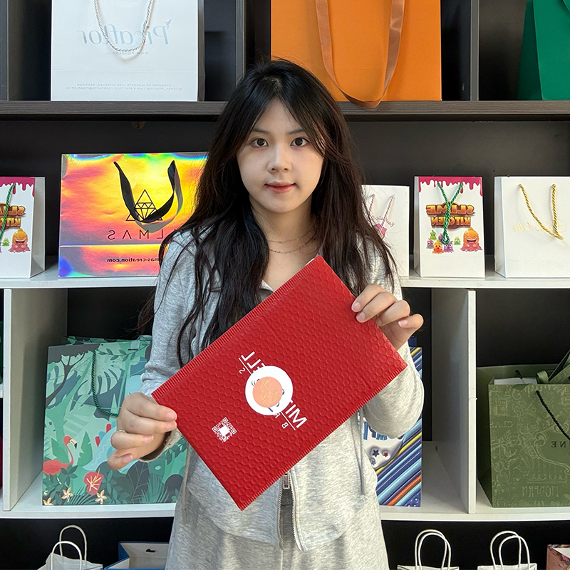 Red Express Bubble Bag
