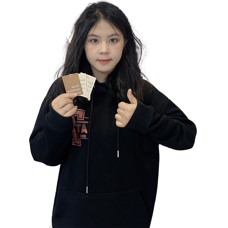 Multi-material style hangtag