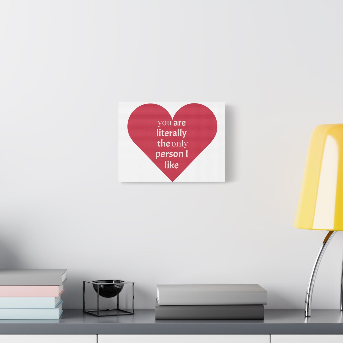 Heartfelt Canvas Wall Art - Perfect Gift, Home Decor, Valentine's Day, Love Decoration, Relationship Memento