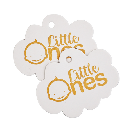 Special cloud shape hangtag