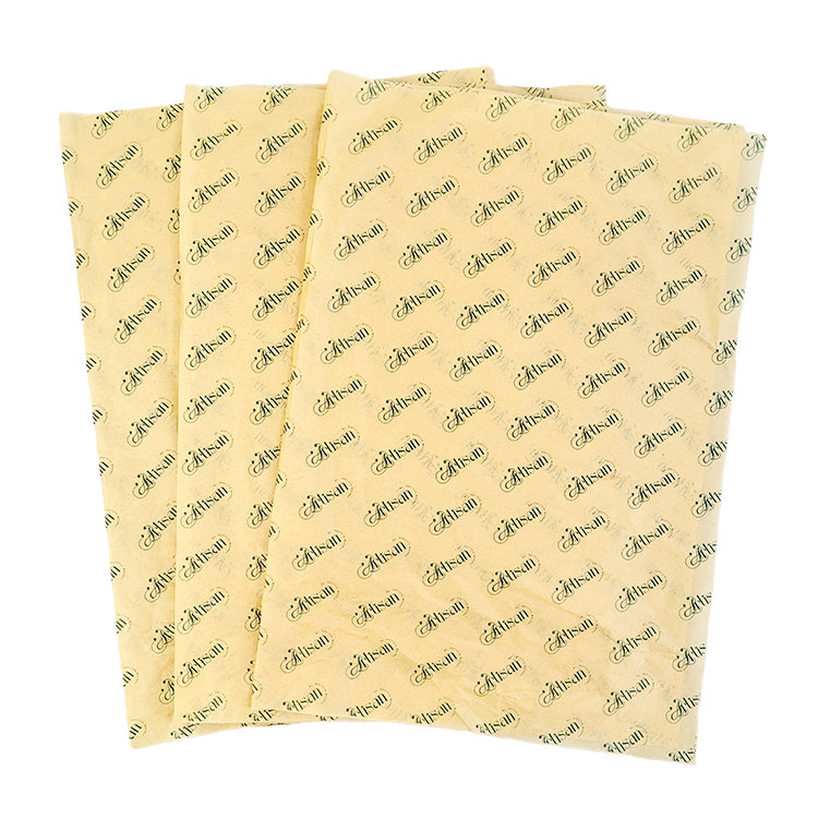 Yellow Shirley Paper Print Dark Green English Wrapping Paper