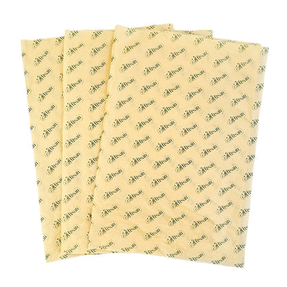 Yellow Shirley Paper Print Dark Green English Wrapping Paper