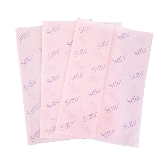 Pink Shirley Paper Print Blue Pattern Wrapping Paper