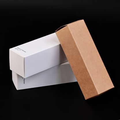 White card, brown kraft paper small color box product packaging box