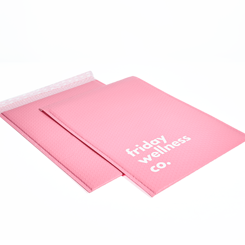 Large size pink express bubble bag