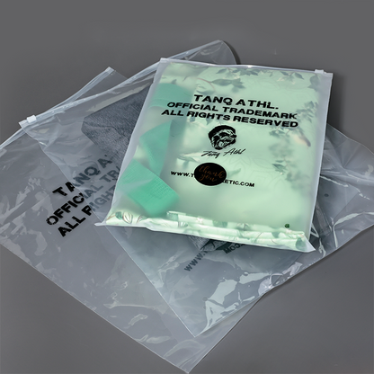 Plastic ziplock bags in various sizes and styles