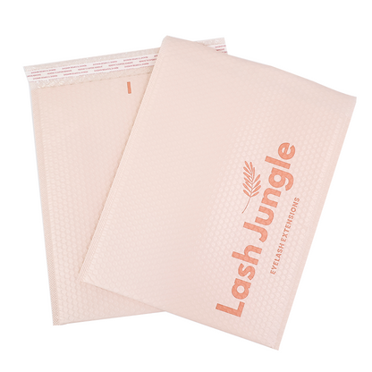 Pink co-extrusion film self-sealing courier bag