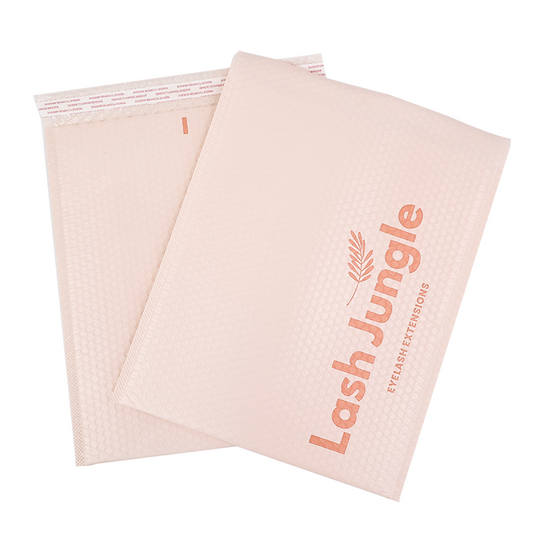 Pink co-extrusion film self-sealing courier bag