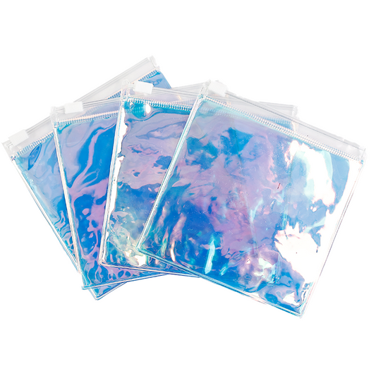 Small size laser zipper bag