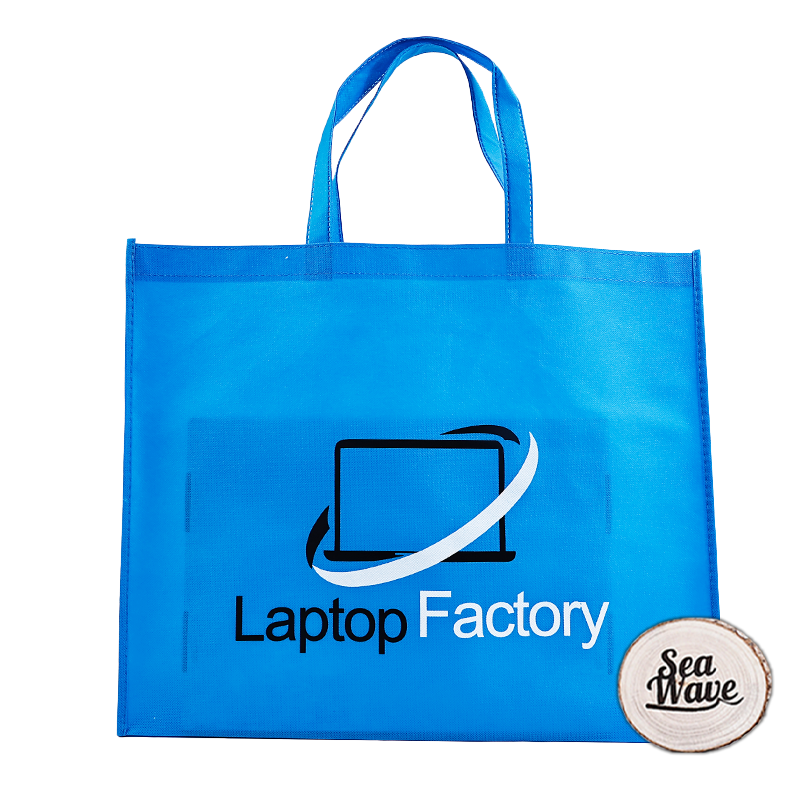 Large size blue non-woven bag