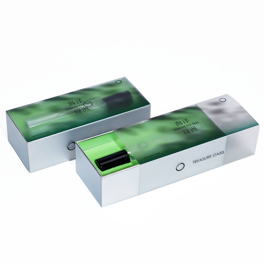 Long transparent frosted pull-out box