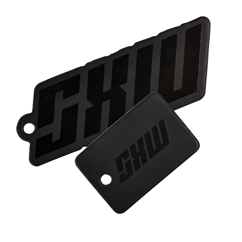 UV printing same pattern special-shaped hang tag