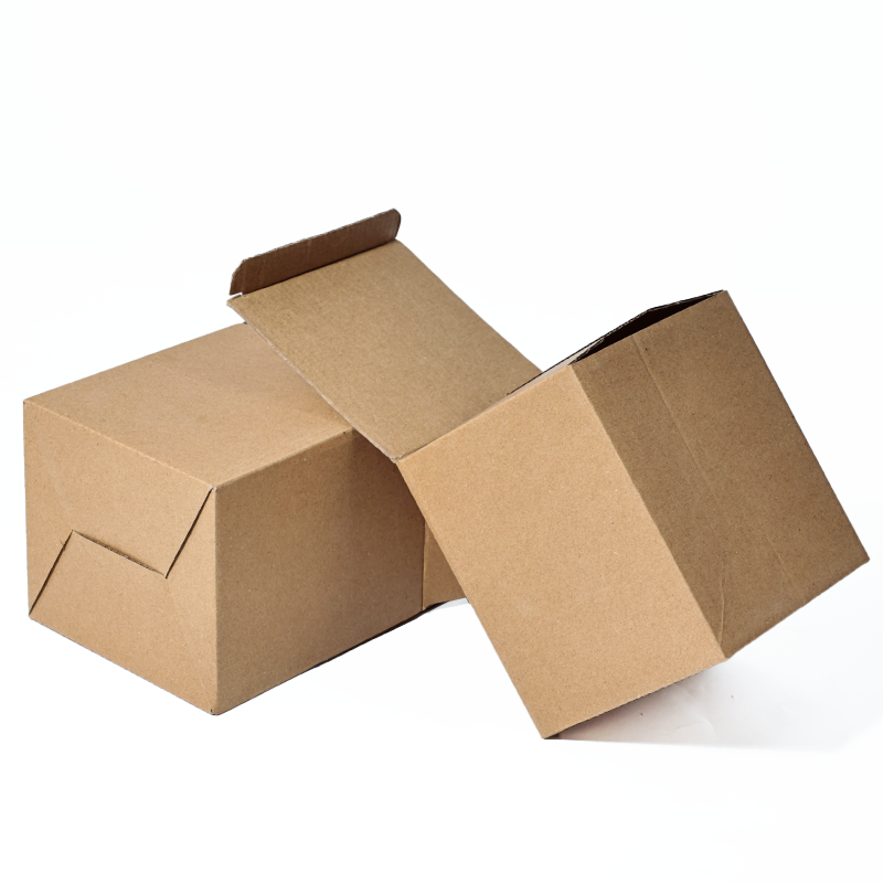 Square multi-lock kraft paper box