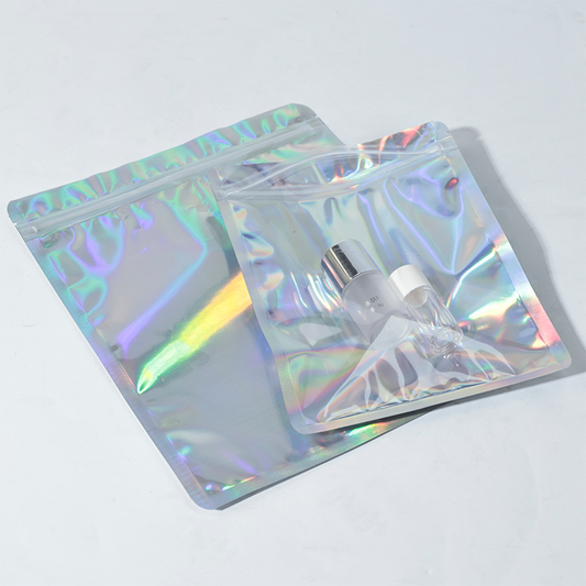 Various sizes of laser ziplock bags