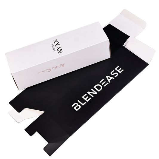 Large size black and white product packaging box