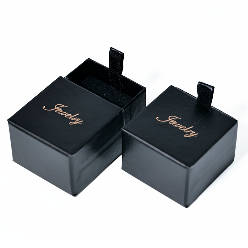 Black pearlescent drawer box