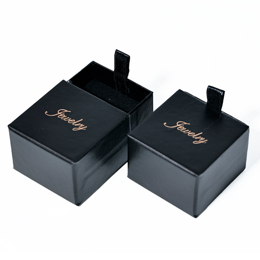 Black pearlescent drawer box