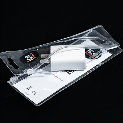 Small size long ziplock bag with hook