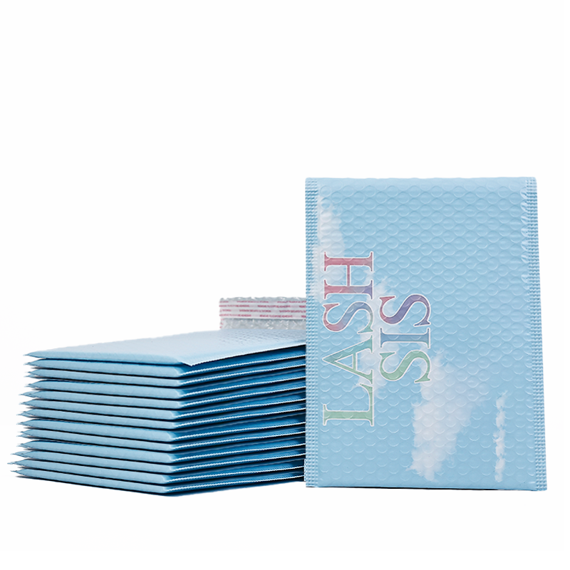 Blue co-extrusion film express bubble bag