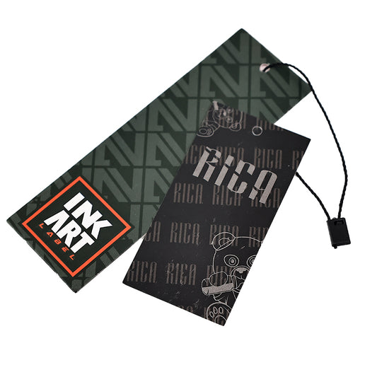 Color Printed Long Hang Tag
