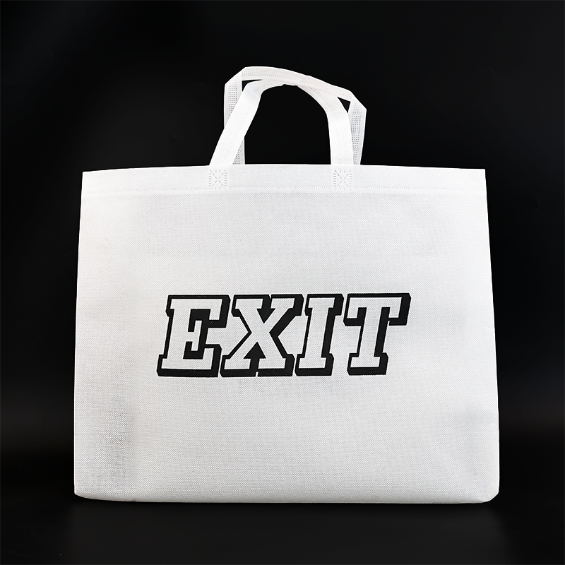 White large size non-woven tote bag