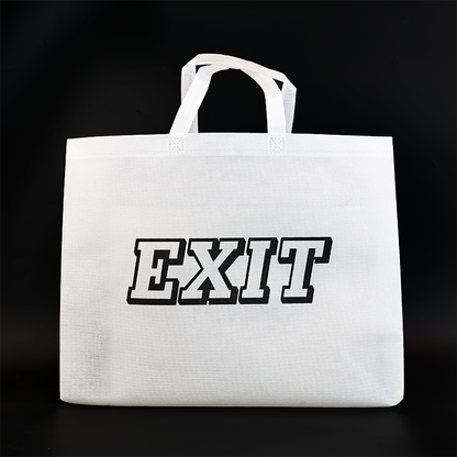 White large size non-woven tote bag