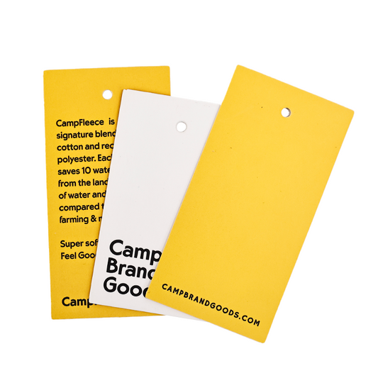 Yellow long tag