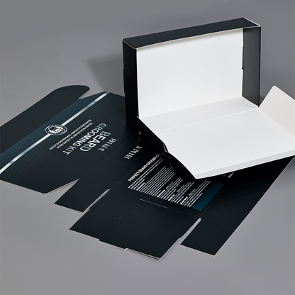 Black small size airplane box