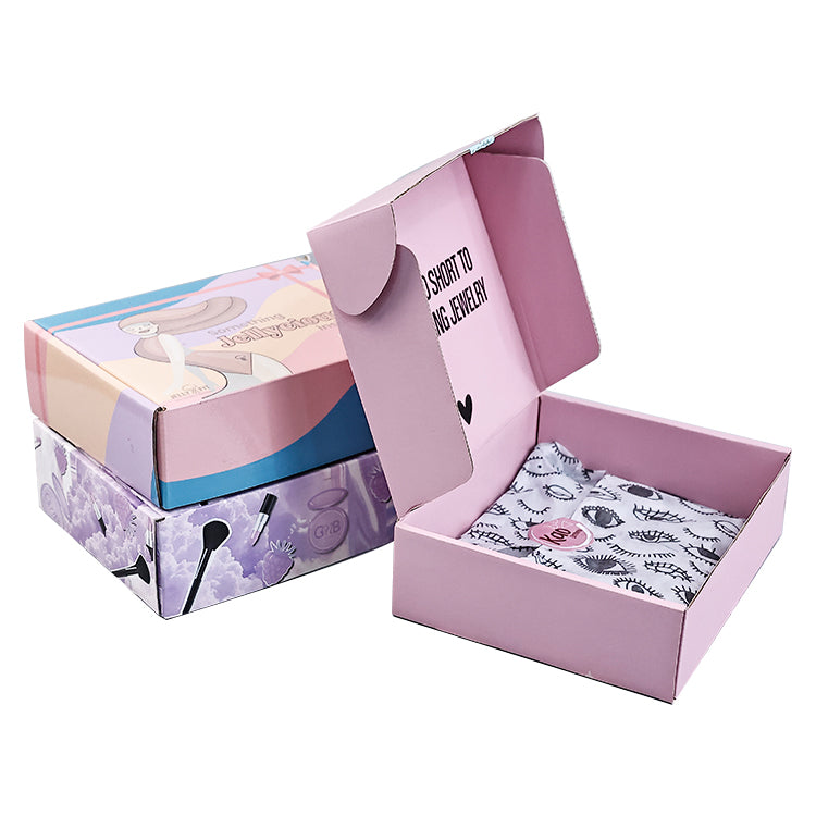 Girls macaron color airplane box