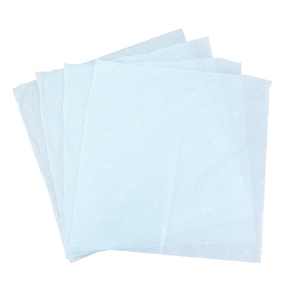 Blue Shirley Paper Print White Pattern Wrapping Paper