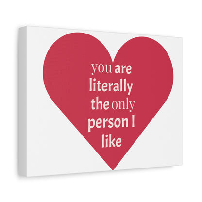 Heartfelt Canvas Wall Art - Perfect Gift, Home Decor, Valentine's Day, Love Decoration, Relationship Memento