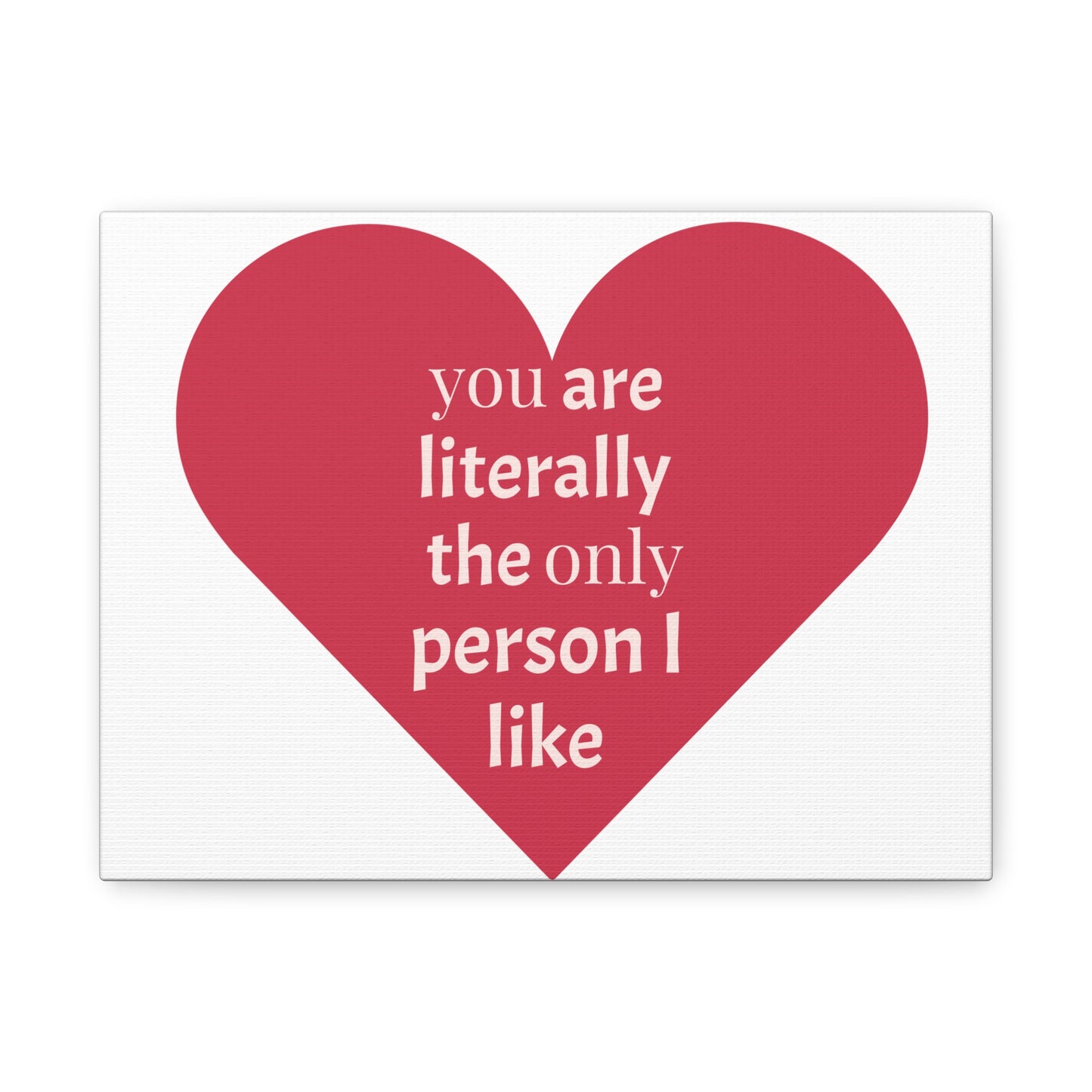 Heartfelt Canvas Wall Art - Perfect Gift, Home Decor, Valentine's Day, Love Decoration, Relationship Memento