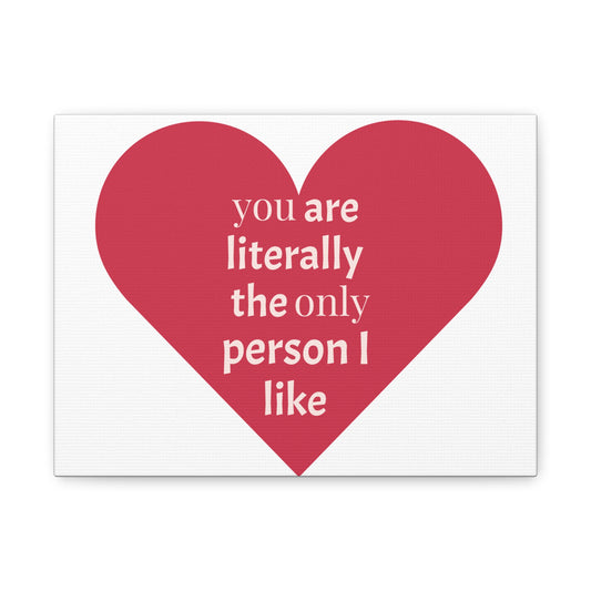 Heartfelt Canvas Wall Art - Perfect Gift, Home Decor, Valentine's Day, Love Decoration, Relationship Memento