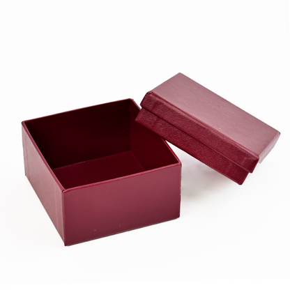 Red square lid gift box
