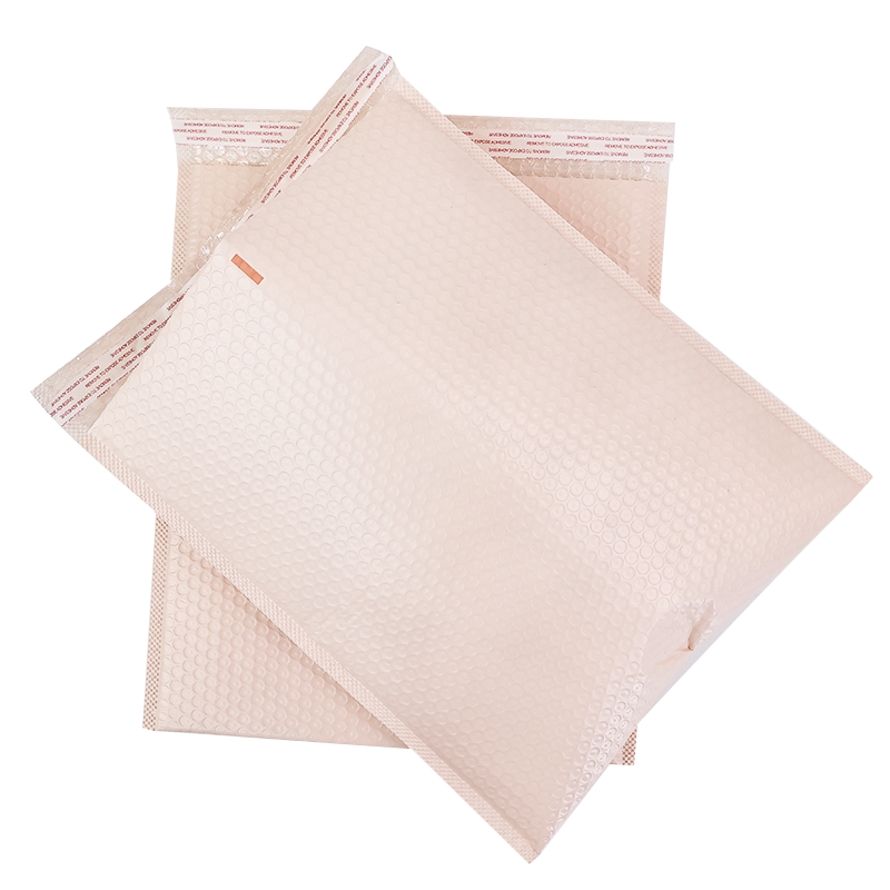 Pink co-extrusion film self-sealing courier bag