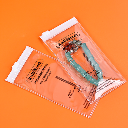 Small size transparent PVC zipper bag