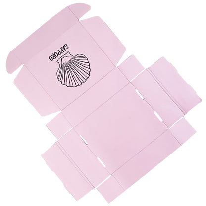 Girls macaron color airplane box