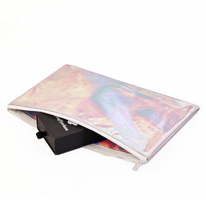 Laser zipper bag