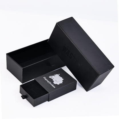 Black multi-size drawer box