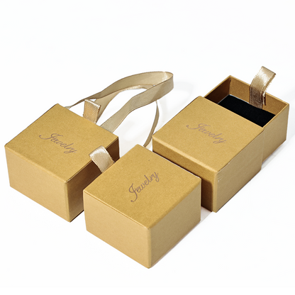 Yellow pearlescent drawer box