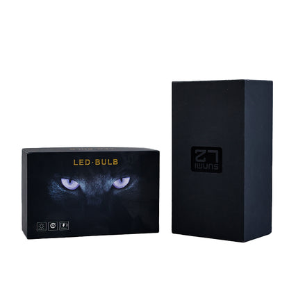 Black long lid gift box