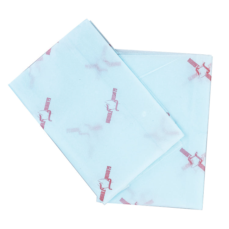 Blue Shirley Paper Printed Red Pattern Wrapping Paper