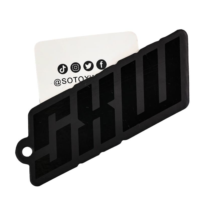 UV printing same pattern special-shaped hang tag
