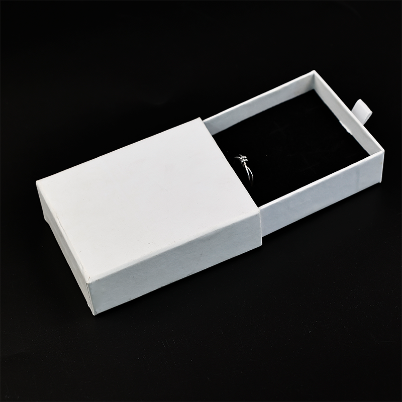 White drawer box