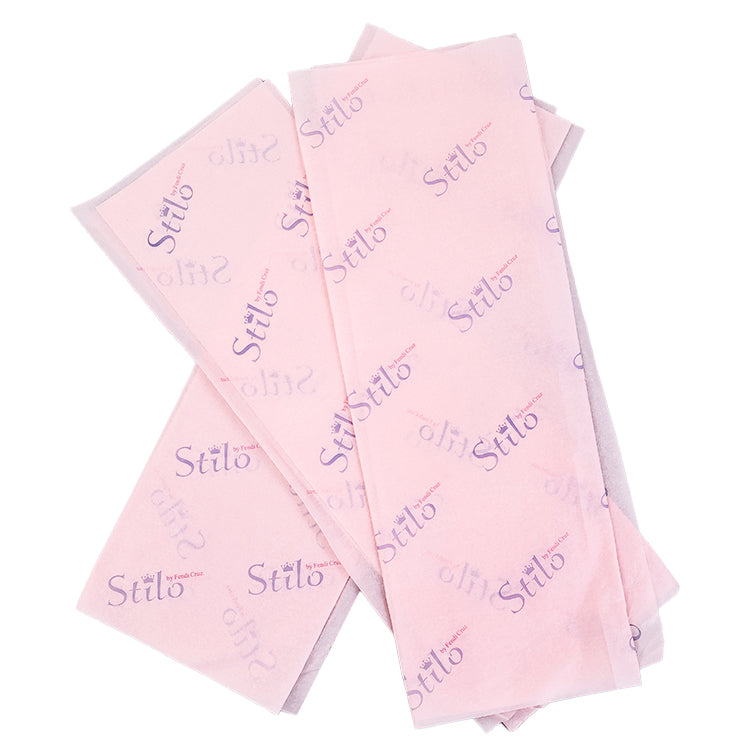 Pink Shirley Paper Print Blue Pattern Wrapping Paper
