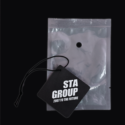 Transparent bag hangtag aromatherapy tablets