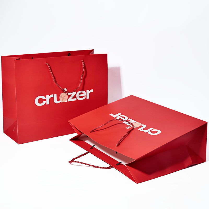 Red paper bag