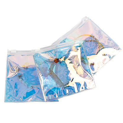 Small size laser zipper bag