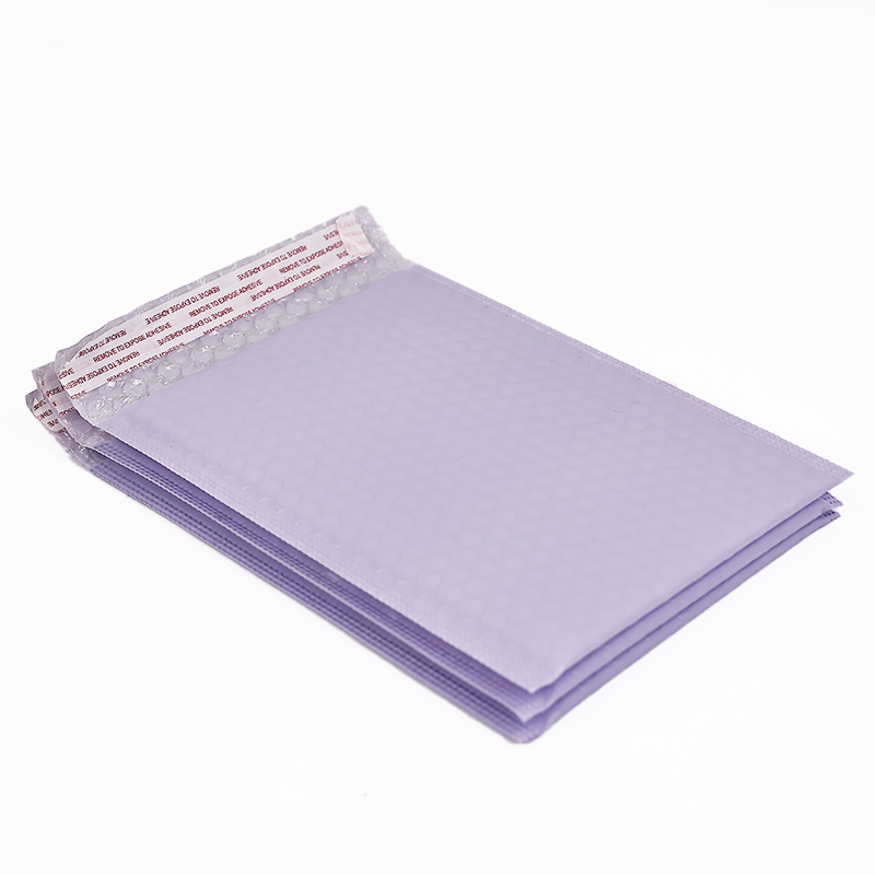 Purple co-extrusion film express bubble bag