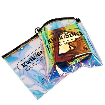 Large size square laser zipper bag